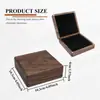 Caja de Regalo de Madera Caja para Colgantes de Joyería Caja de Almacenamiento de Madera de Nogal para el Hogar Caja de Embalaje para Adornos Caja de Almacenamiento