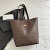Bolso Grande Vintage 2025 Nueva Moda de Primavera Versátil de Alta Gama Bolso de Hombro para Mujer de Gran Capacidad Bolso Tote Moderno para Viajeros