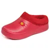 Zapatos de Algodón para Mujer para Invierno, Estilo Pareja Transfronterizo, Forrados de Felpa, Engrosados, Cálidos, Superficie de Cuero, Slip-On, Suela Gruesa, Patrón de Margarita, Botas Ligeras de Algodón