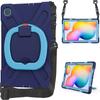 Para Samsung Tab S6lite 10.4 P610 silicona a prueba de caídas soporte todo incluido funda protectora para niños de mano