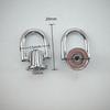 Suministro de Guangzhou hebilla de elevación de tornillo superior de 12 MM bolsa con anillo lateral cadena de cabeza de monje hebilla de cadena