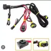 Cableado para faro de niebla de coche HID, juego de cables de una sola lámpara, universal H11H8H9, cable de faro de niebla delantero, juego de cables con interruptor
