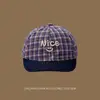 Gorra de Béisbol a Rayas de Estilo Coreano con Bloques de Color para Niños, Gorra Transpirable con Visera para Niños y Niñas, Modelo Nuevo Tendencia 2026 para Bebé
