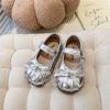 Zapatos Pequeños de Cuero con Lazo Lindo para Niñas 2025 Primavera y Otoño Nuevos Estilo Coreano Moda Infantil Zapatos Ligeros y Cómodos