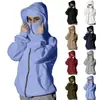 Moletom com Capuz e Zíper de Design Primavera/Outono Transfronteiriço, Estilo Streetwear Solto para Homens e Mulheres, Estilo Casal, Caimento Solto