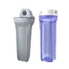 Filtro Blanco de 2/4 de Pulgada Filtro de Raya Carcasa de Filtro para Botella Botella Blanca Estándar Botella de Raya Transparente Carcasa de Filtro Transparente