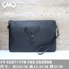 Bolso para teléfono móvil con cabeza de ciervo Lingge para hombre, mini bolso pequeño 2023, nuevo bolso de mano moderno, bolso de mano de piel suave