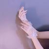 Comercio Exterior jk lolita Guantes Lindos Manga de Encaje Blanco Mujer Manga de Mano Chica Suave lolita Malla Sexy Spice Girl