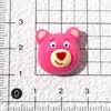 Accesorios de Resina de Oso Fresa Alienígena Brillantes para DIY Pegamento de Crema Funda de Teléfono Pasador Diadema Llavero Colgante