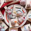 Tecido de Algodão Infantil Coreano Animal Presilha de Cabelo BB para Meninas, Casa de Renda Fofa Urso de Pelúcia Corpo Inteiro Presilha Lateral