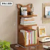 Mini estante de mesa multicamadas, prateleira de armazenamento infantil, novo suporte de armazenamento de bambu para bay window, estante de livros, suporte de mesa