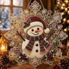 Nuevo y lindo y práctico colgante de pintura de Navidad de Perlas y Diamantes Premium de Amazon