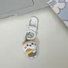 Gato Chef Doce Desenho Animado Chaveiro Divertido Pingente Fofo Casal Melhor Amigo Acessórios de Pingente para Bolsa