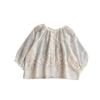 Abrigo de Verano para Niñas Estilo Occidental para Bebé Anti-Infantil Personalizado Marca de Moda Estilo Coreano Mori Encaje Bordado Sol Calado Cárdigan