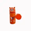 Porta-Caneta de Silicone Desenho Animado Mais Vendido Transfronteiriço, Papelaria de Estudo Vertical Extensível, Estojo Infantil, Bolsa para Canetas