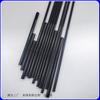 Tubo Delgado de PVC Negro Puro Tubo Redondo Tubo de Alambre de PVC Negro Brillante Calibre 18mm Tubo Duro de Plástico para Cable Muestreo Gratuito Fabricante Lote