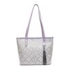 Bolsa Tote Elegante de Grande Capacidade para Mulheres Verão 2025 Nova Casual de Ombro Portátil para Estudantes Universitários Aula Bolsa para o Dia a Dia