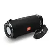 Altavoz Bluetooth Inalámbrico Tambor de Guerra Tg187 Alta Potencia Bolso para Exteriores Tarjeta Fm Subwoofer Audio para Baile Cuadrado