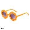 3109 Gafas de Sol de Moda Multicolor para Niños Gafas de Sol de Girasol Nuevas Transfronterizas de Moda para Bebé Anti-UV Hoja de PC