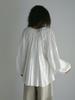 Qianhe Estilo Japonés Primavera y Verano Casual Francés Dulce Vacacional Literario Retro Cómodo Ligero Esponjoso Top Look Adelgazante Camisa