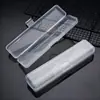 Caja de Plástico Transparente a Prueba de Polvo para Cubiertos Caja Portátil con Tapa para Cepillo de Dientes Caja de Almacenamiento para Brochas de Maquillaje Papelería Venta al por Mayor