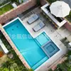 Piscina de Frp Grande Personalizada, Piscina para Adultos ao Ar Livre para Hotel Clube, Piscina de Spa