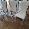 Cadeira de Jantar Neoclássica Moderna Simples Novo Estilo Chinês Caixa Hotel Retrô Ferro Metal Cadeira de Jantar Hotel Estilo Chinês