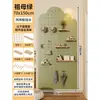 Panel Decorativo para Sala de Estar Máquina de Coser Hilo Bastidor para Hilo Tablero Perforado de Madera Maciza Montado en Pared Modelo de Casa Exhibición de Libros