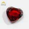 Amor Collar de zirconita plana con corte inferior Joyería al por mayor Colección de zirconitas Wuzhou fabricantes de fuente de piedra desnuda de gema artificial
