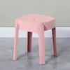 Taburete Bajo Espesado para el Hogar Taburete Pequeño Infantil Silla para Adultos Taburete de Comedor para Sala de Estar Plástico Antideslizante Taburete de Baño Taburete de Baño