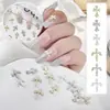 Arte de Uñas Nuevo Transfronterizo Cruz Metal Cruz Metal Joyería de Uñas Aleación Tridimensional Uña Portátil Decoración de Uñas Accesorios Al Por Mayor