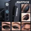 Paleta de sombras de ojos de color maestro a juego suministro directo de fábrica color mate nacarado - súper pigmentación sin caída de polvo maquillaje a prueba de agua y sudor herramienta de maquillaje de belleza portátil con ventosa magnética sombra de ojos