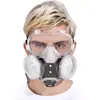 Máscara de Pó Máscara de Pó Industrial Máscara para Boca e Nariz Especial para Mina de Carvão Decoração Máscara de Pó Facial Completa Respiração Fácil