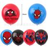 Globo con temática de Spiderman para cumpleaños infantiles, decoración para eventos del campus, globo de látex de dibujos animados de superhéroe de Marvel
