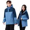 Ropa de trabajo fresca de supermercado otoño e invierno personalizada ropa de trabajo para tienda de frutas y verduras abrigo ropa de carga logo impreso bordado
