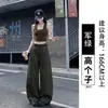 Calça de Trabalho Feminina Cinza, Estilo Verão Fino, Novo Modelo 2026, Proteção Solar, Esportiva, Corte Reto, Calça Casual Larga Petite