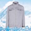 Ropa Inteligente de Acondicionamiento de Aire para Prevención del Calor Veraniego y Enfriamiento Ropa de Camuflaje para Hombre con Carga de Ventilador Refrigeración Ropa de Trabajo Chaqueta para Hombre
