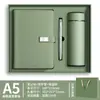 Conjunto de Caixa de Presente para Notebook de Alta Qualidade com Logotipo Personalizável, Estilo Executivo, Caderno Simples e de Alta Qualidade, Caneta, Pen Drive USB, Caderno