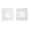 Pasta fuerte impermeable para baño hebilla multifuncional sin costuras hebilla hembra enchufe sin perforaciones fijo para el hogar adhesivo para colgar en la pared