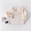 Ins Primavera y Otoño Nuevo Infantil Niños Bebé Cuello de Loto Chaleco Traje Chaqueta + Ropa de Lana Traje para Trepar