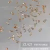 Decorações para Nail Art de Zircônia Mini com Fundo Plano, Diamantes de Zircônia Marquise Deslumbrantes, Diamantes com Fundo Plano para Unhas, Pacote Misto de Mini Diamantes Pequenos