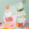 Mezclador de ajo eléctrico recargable por USB mini pasta de ajo prensa de ajo máquina de ajo para el hogar mezclador de ajo portátil