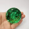 Ornamento de diamante grande de cristal de 60mm, brinquedo, modelo de simulação, quebra-cabeça DIY, cristal de imitação, adereços de tesouro de sete cores