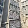 Escalones de piedra azul, escalones de nube auspiciosa de patio estilo chino, piedras para pisar en la entrada, piedras para pies antideslizantes para exteriores, escalones de piedra azul