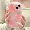 Rosa Durazno Adecuado para iPhone 17 Pro Max Funda para Teléfono Apple 16 Ola Crema 14/13 Funda Blanda 15