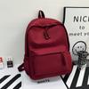 2025 Nuevo Bolso de Hombro Cruzado Elegante y de Moda, Tendencia para Viajar, Color Sólido, Cremallera de Nylon, Doble Correa, Texturizado