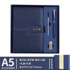 Conjunto Caixa de Presente Caderno A5 Logotipo Corporativo Personalizado Conjunto de Mão para Conferência de Escritório de Negócios de Alto Nível Presente