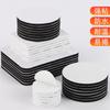 En stock Adhesivo de doble cara Impermeable Blanco Redondo Espuma Resistente a altas temperaturas Espuma EVA Adhesivo de espuma sin marcas Adhesivo de doble cara