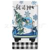 El Más Vendido de Amazon Gnomo Navideño de Invierno Copo de Nieve Toalla de Cocina Rústica Seasonal Kitchen Dish Towel