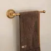 Estante de Toallas Antiguo de Cobre Puro Escandinavo Estante de Toallas de Baño Retorcido Ferretería de Baño Colgante de Baño Juego de Estantes de Almacenamiento para Baño